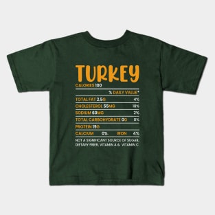 Thanksgiving Turkey Kids T-Shirt